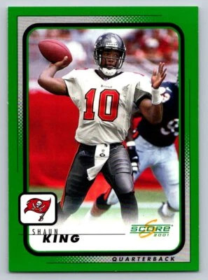 2001 Score #199 Shaun King Tampa Bay Buccaneers - Image 1 of 2