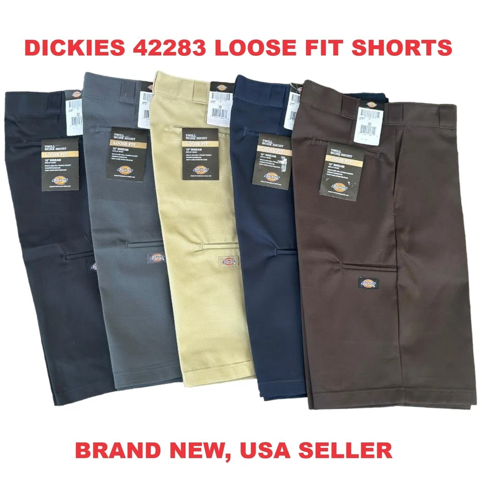 ¡GRAN VENTA!  Pantalones Cortos de Trabajo Dickies 42283 13" Sueltos Varios Colores Foto 1 de 1