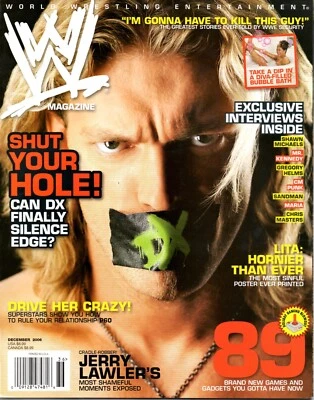 Edge Rated R Superstar December 2006 Wrestling Magazine Raw WWE WWF Smackdown - Image 1 of 2