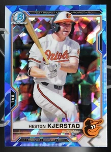Heston Kjerstad - 2021 Bowman Chrome Prospects Sapphire #BCP-138 - Orioles - Picture 1 of 2