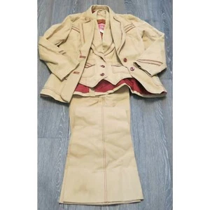 VINTAGE MS PIONEER Suit Pants Vest Jacket Size 10 Women Western Equestrian 1970s - Picture 1 of 20
