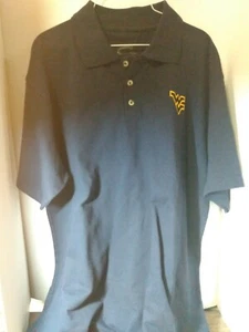 NCAA West Virginia Mountaineers Polo Shirt ~Size Medium, - New without Tag-A3 - Picture 1 of 1