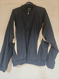 D.A.C Athletic Club, Chaqueta, XL, Azul, Acentos Blancos, Bolsillos con Cremallera. Vintage - Imagen 1 de 12