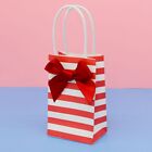 Paper Stripe Packagings Gift Bag Bonbonniere Present Party Goodie Bags Diy 10pcs