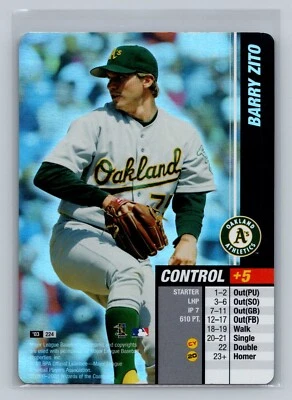 2003 MLB Showdown Barry Zito Base Set FOIL #224 Athletics - Image 1 of 2