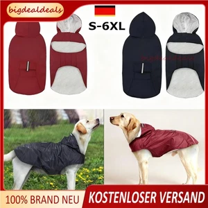 Hund Regenmantel Wasserdicht Regenschutz Regenjacke Reflektierend Mantel DE - Picture 1 of 19