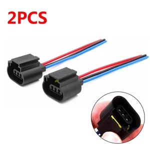 Wire Pigtail Female P 9008 H13 Two Harness Head Light Bulb Plug Repair Socket - Picture 1 of 5