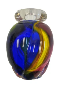 STUNNING Signed Murano Italy Archimede Seguso Murano Perfume Bottle 3.25” - Picture 1 of 6