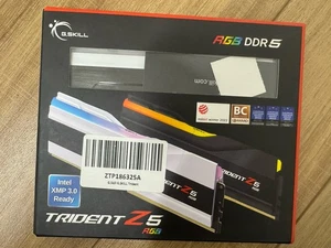 G.Skill Trident Z5 XMP RGB 32GB 2 x 16GB DDR5 6400MT/s CL32 - Picture 1 of 3