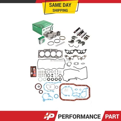 Full Gasket Set Pistons Bearings Fit 90-96 Toyota Celica Camry MR2 2.2L 5SFE - Image 1 of 4