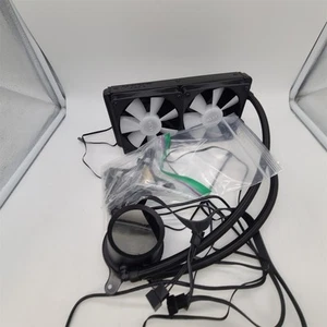 NZXT Kraken 240 RGB 2x120mm AiO Liquid CPU Cooler - Matte Black - Afbeelding 1 van 3