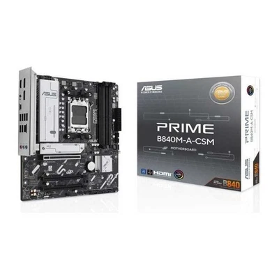 Carte mere - ASUS - PRIME B840M-A-CSM - AMD B840 - Emplacement AM5 micro ATX - Photo 1/4