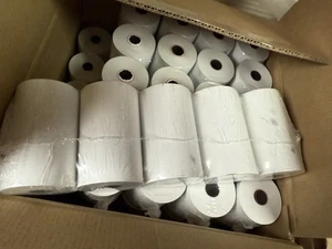 3-1/8 x 119' 1-Ply Thermal Paper 50 Rolls BPA Free pos/cash register - Picture 1 of 4