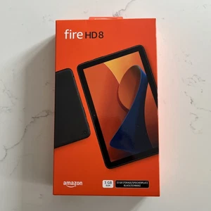 Amazon  Fire HD 8 Tablet | 12th Gen | Latest release 2024 | Black | NEW | UK - Picture 1 of 2