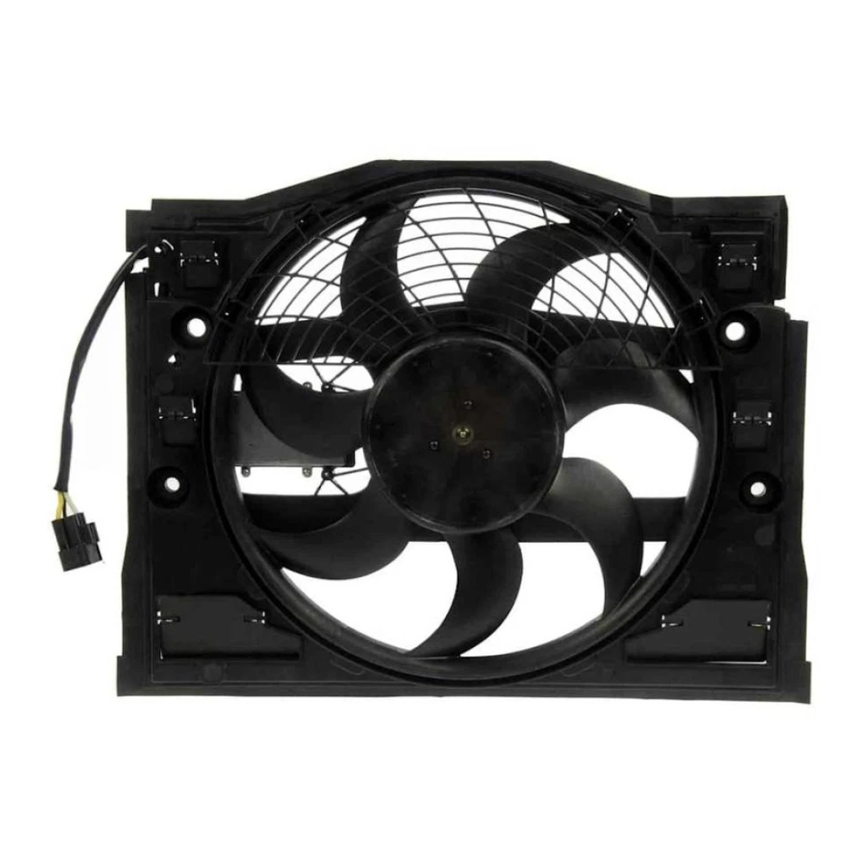 Ventilador condensador aire acondicionado para BMW 323i 1998-2000 | Material de hoja de plástico montaje cepillado Foto 1 de 4