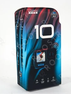 GoPro Hero10 Black Model CPKG1 GP2 5.3K 60fps 4K 120fps 23MP • BRAND NEW - Picture 1 of 3