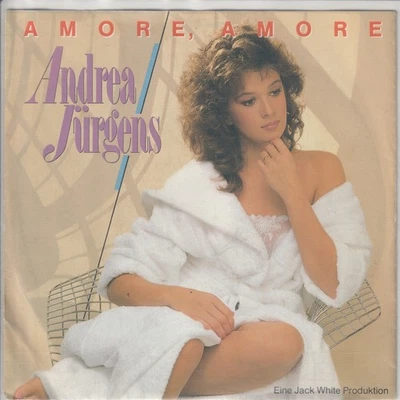 Andrea Jürgens – Amore, Amore - + instrumental – © 1989 – deutsche 7“-Single - Bild 1 von 2