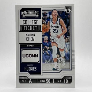 KAITLYN CHEN 2024-25 Contenders College Ticket NIL RC UCONN  - Bild 1 von 1