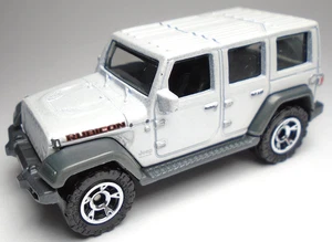 2020 MATCHBOX JUNGLE '18 JEEP JL 4DR RECON WHITE 1:64 DIECAST 2 3/4" TRUCK GRAY - Picture 1 of 6