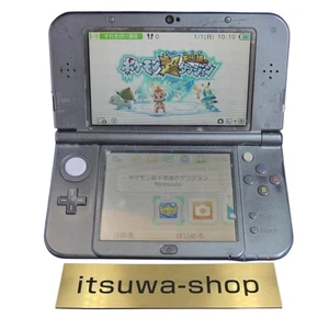 【Top IPS】New Nintendo 3DS LL XL Metallic Black Console with 4GB SD Card - Picture 1 of 6