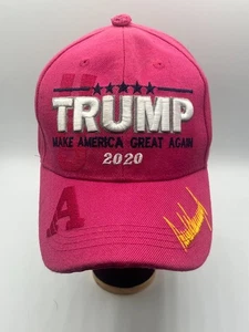 Donald Trump 2020 MAGA Make America Great Again Fight Mütze Pink USA - Bild 1 von 16