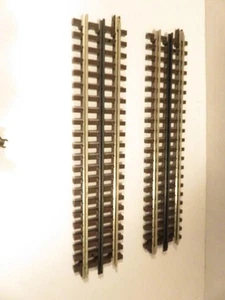 ATLAS 'O' 6050 - 10" N/S STRAIGHT TRACKS (2) - LN- M51 - Picture 1 of 2