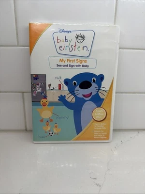 Disney's Baby Einstein My First Signs DVD 2007 See and Sign with Baby Foto 1 de 3