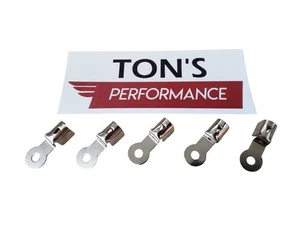 Ring Nickel Spark Plug Wire Ends Clips Crimp terminals Maytag Briggs Hit & Miss - Picture 1 of 6