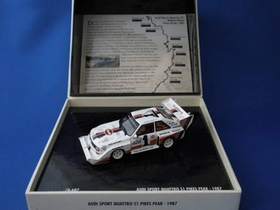 Minichamps 1/43 Audi Sport quattro S1 Pikes Peak 1987 - Bild 1 von 4