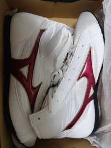 Zapatos de Boxeo Mizuno Blanco Rojo 28cm US10 Usados - Imagen 1 de 5