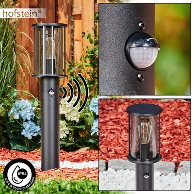 HOFSTEIN Caddo Wegeleuchte Wegelampe Außenleuchte Außenlampe mit Bewegungsmelder - Bild 1 von 4