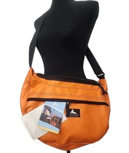Neu Gregory Satchel Medium Orange Shelterite Umhängetasche Carry All Series - Bild 1 von 10