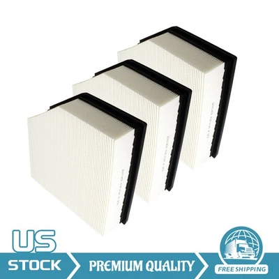 3x Front Engine Air Filter for Dodge Dart 2013 2014 2015 2016 L4 1.4L 2.0L 2.4L - Image 1 of 4