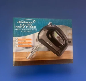 Brentwood HM-44: Lightweight, 5-Speed Electric Hand Mixer - Black - Picture 1 of 1
