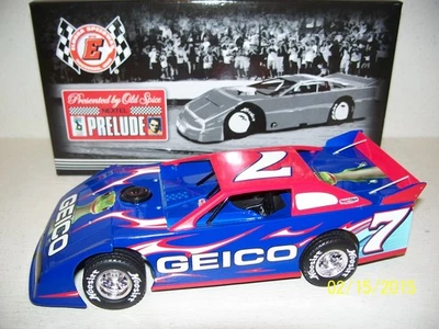 #7 Mike Wallace 1/24 ADC Suciedad Modelo tardío 2007 GEICO Foto 1 de 2