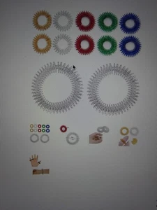 Spiky Sensory Finger Rings Reducer Massager Stress Relief Fidget teens (R0063) - Picture 1 of 3