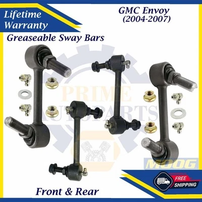 Barra estabilizadora delantera y trasera MOOG OEM para GMC Envoy 2004-2007 9 años de garantía Foto 1 de 4