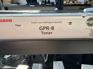 CANON TG-20 GPR-8 GENUINE BLACK TONER CARTRIDGE IR-1600 IR-2000 IR-2010 EB0896 - Picture 1 of 1