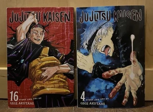 Jujutsu Kaisen Vol 4 and 16 English Manga Shonen Jump - Bild 1 von 3