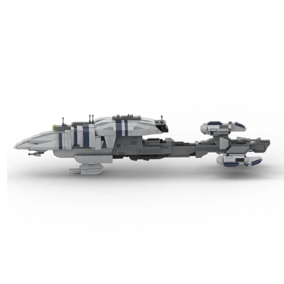 Custom MOC-164717 UCS The Recusant-class Light Destroyer Ship 1522 Parts - Image 1 of 4