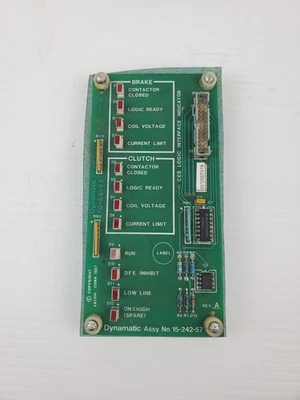 Conjunto de placa de circuito Dynamatic/Eaton 70-68-53 No. 15-242-57 Foto 1 de 4