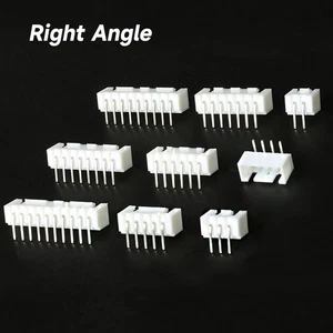 10PCSx Header+Housing XHB2.54 2/3/4/5/6/7/8/9/10P PCB Connectors Straight/Angled - Picture 1 of 8