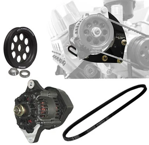 FORD DENSO ALTERNATOR & KRC MOUNTING KIT,BELT,PULLEY,BT - Picture 1 of 1