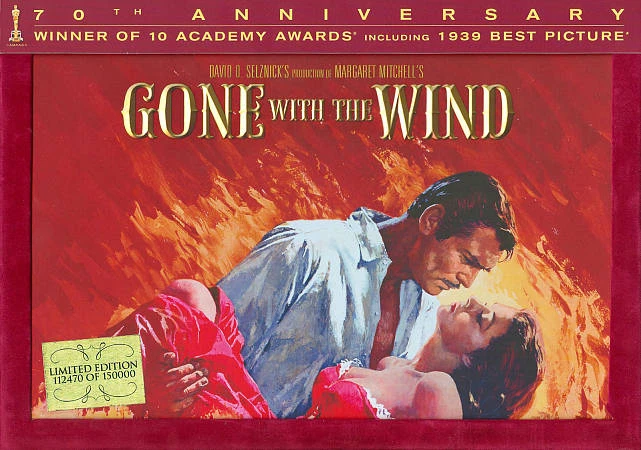 Gone With the Wind (DVD, 2009, 5-Disc Set, 70th Anniversary Ultimate Collectors Edition With Book)