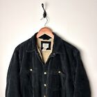 L.L Bean 1912 chemise doublée heritage veste corduroy noire taille moyenne grande