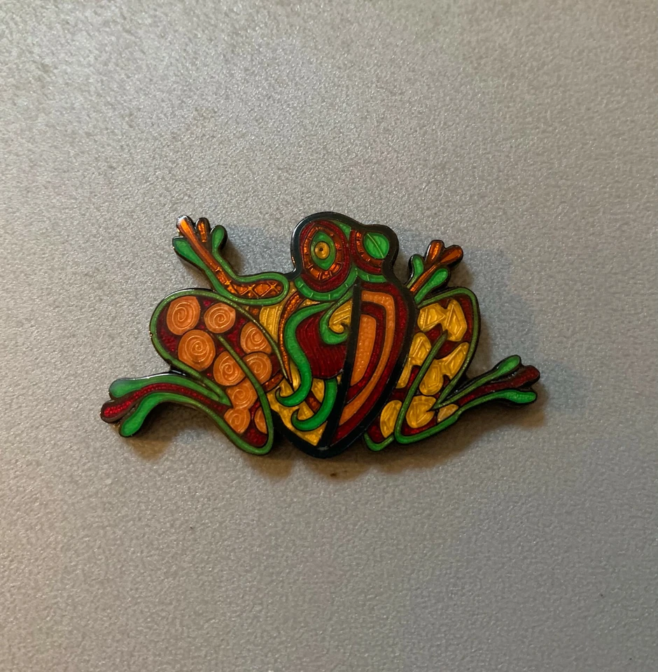 Tadpole 2008 Geocoin - Noir Nickel Orange - Photo 1/1