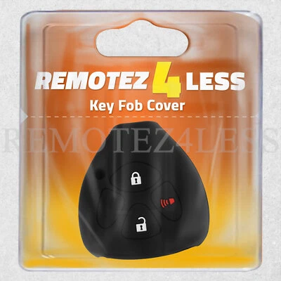 Key Fob Cover For 2010-2018 Toyota 4Runner Remote Case Rubber Skin Jacket - Image 1 of 4