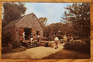 Dexter's Grist Mill Sandwich Massachusetts Postkarte PC 1960er Koppel Farbe unbenutzt - Bild 1 von 1