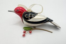 Hallmark Beauty Of Birds Red-Headed Woodpecker 5th Series Ornament 2009 *NO BOX*