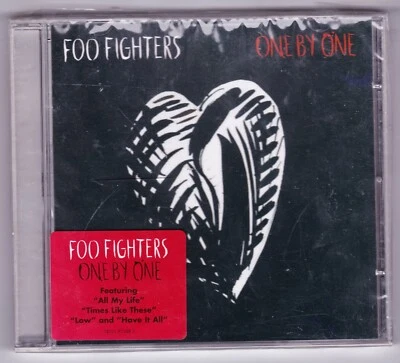 Foo Fighters One By One  CD Album (2002) Black Cover Version Sealed - Image 1 of 2